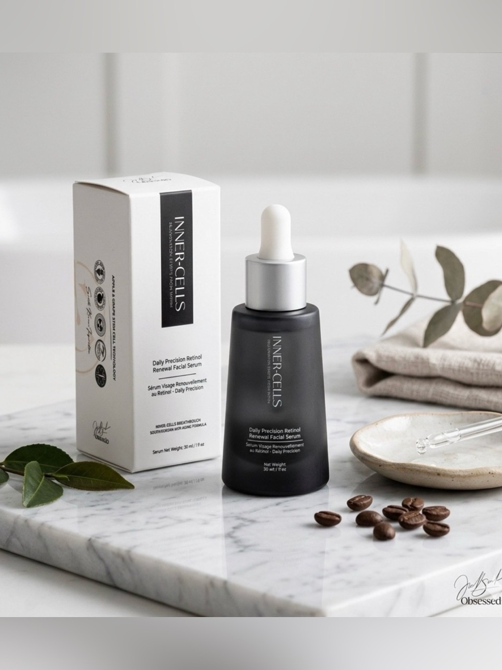 Inner Cells Precision Stem Cell Retinol Renewal Dual Oil Serum - Retail $400